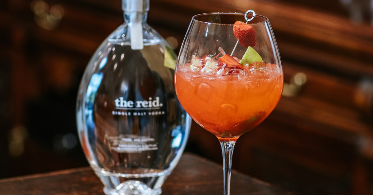Strawberry Caiprioska