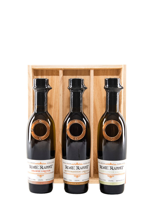 Rose Rabbit Liqueur 250ml Trio