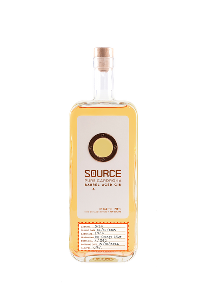 The Source ex-Orange Wine Barrel Aged Gin