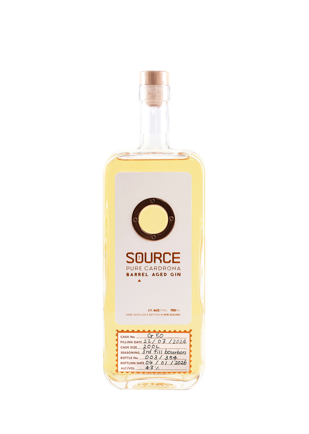 The Source Ex-Bourbon Barrel Aged Gin