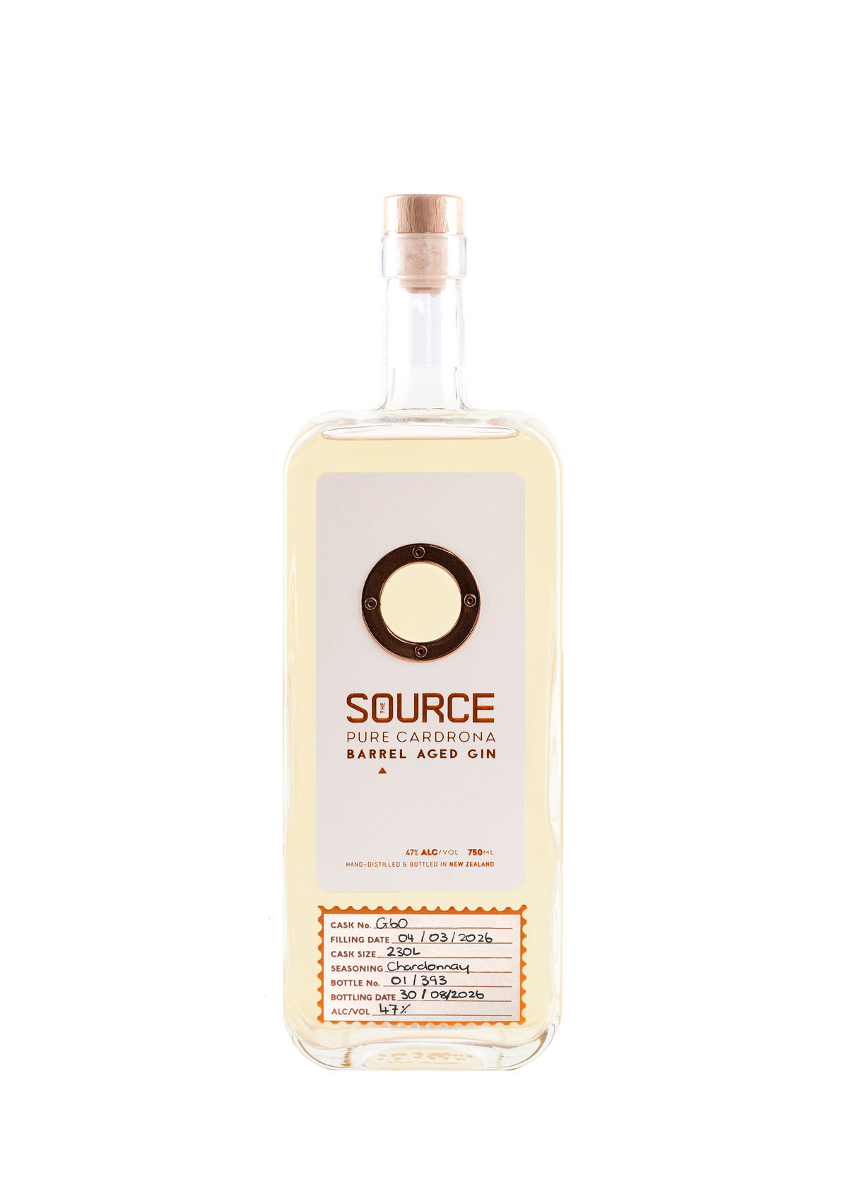 The Source ex-Chardonnay Barrel Aged Gin