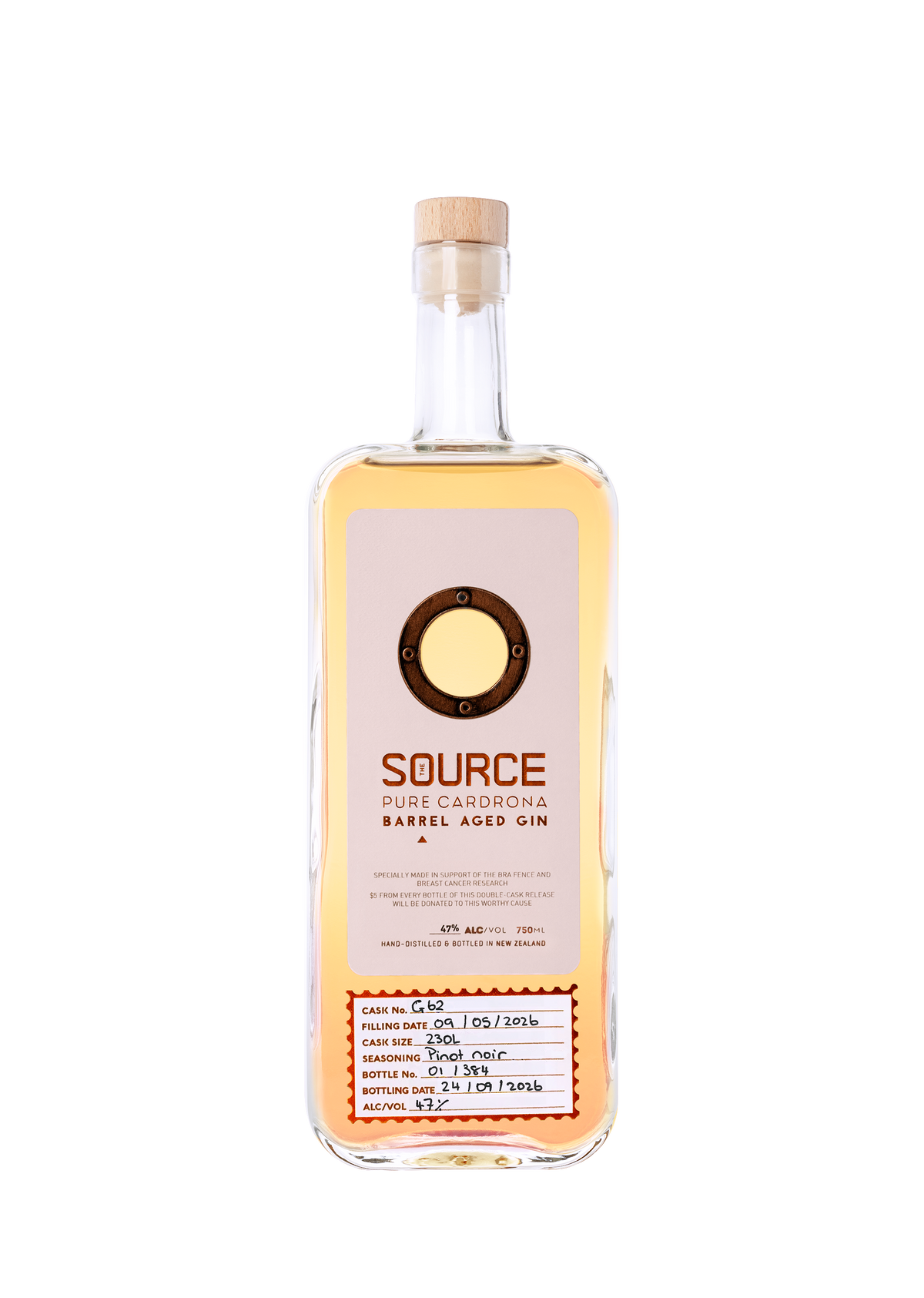 The Source Felton Road ex-Pinot noir Barrel Aged Gin